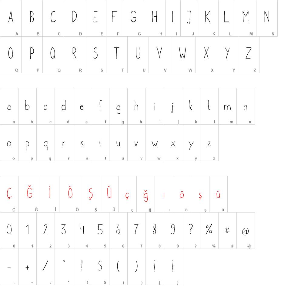 Metafors font