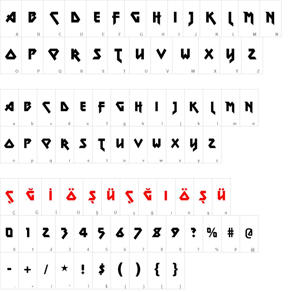 Metal Lord Font font