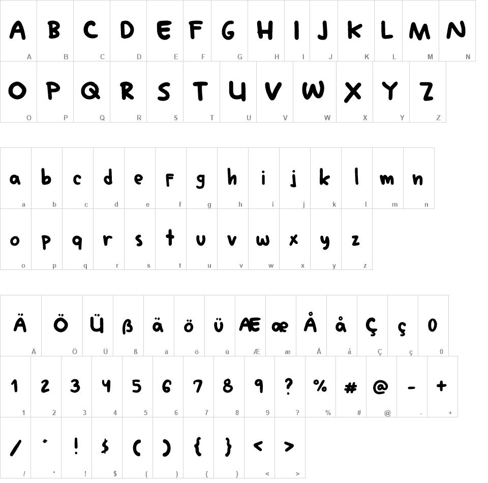 Minako font