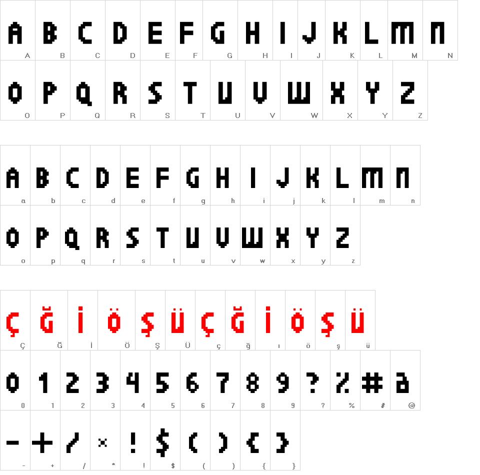 Minkler font