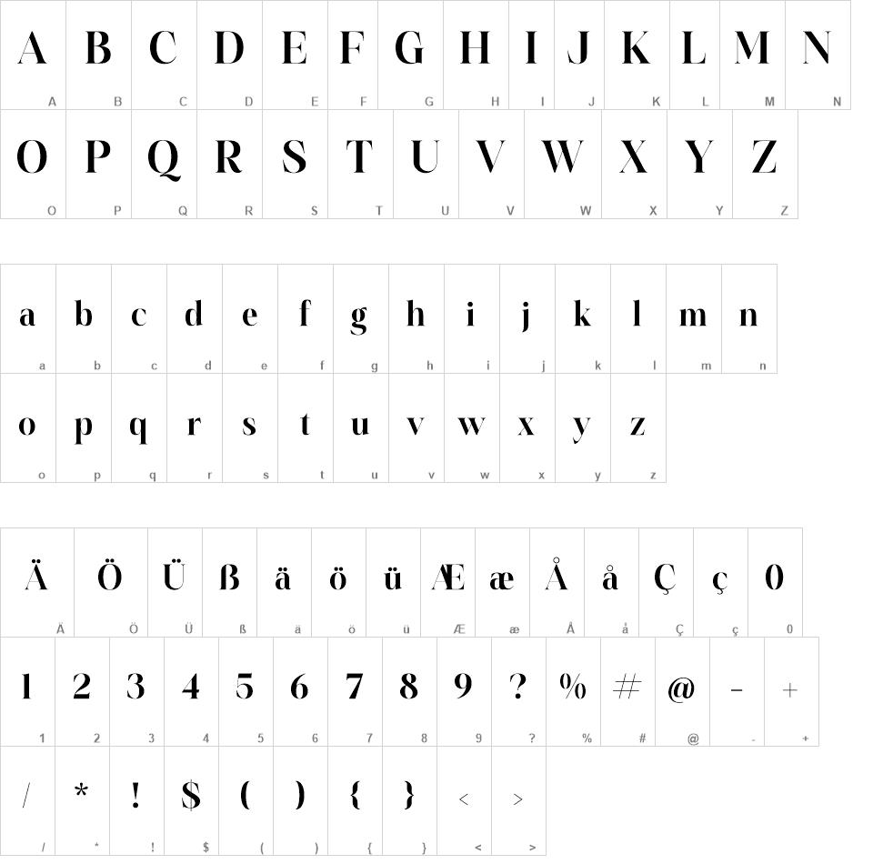 Misthefa Aveline font