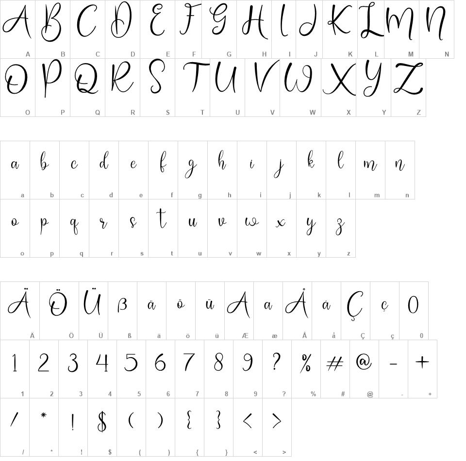 Monalisa font