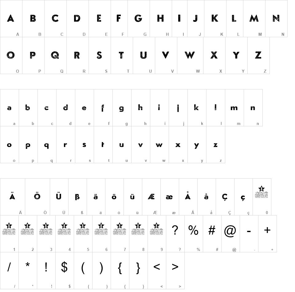 Morgana font