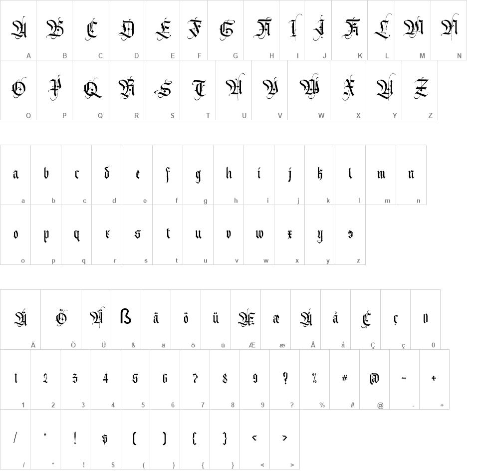 Morsten font