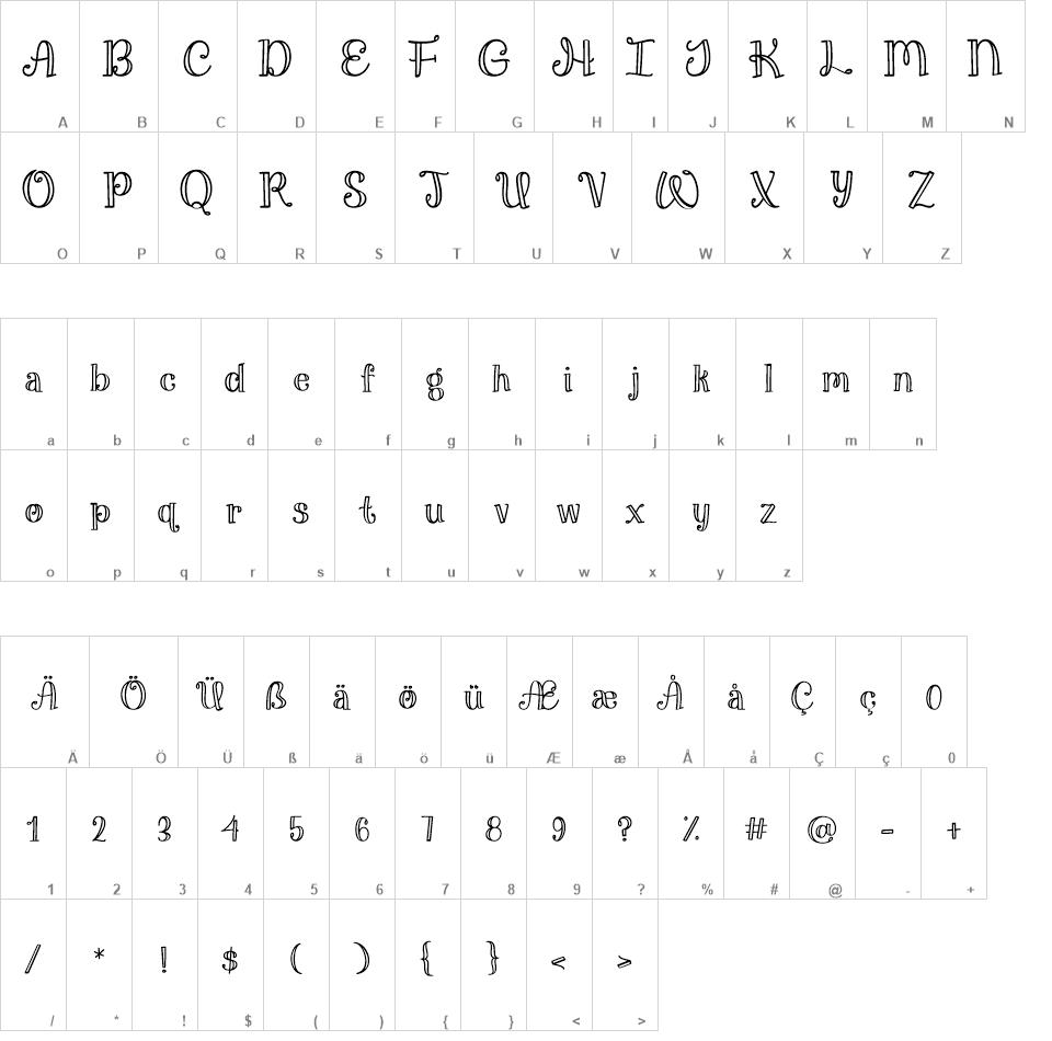 Muirgen font