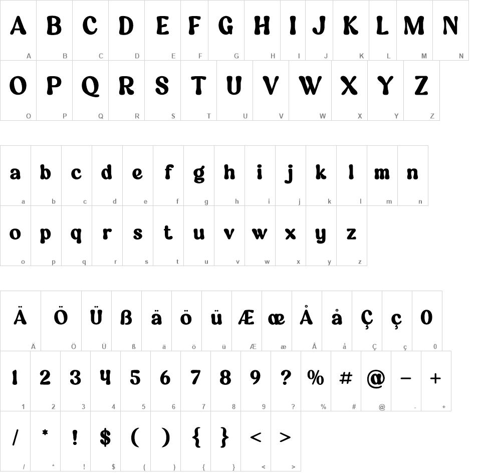 Muloka Kerash font