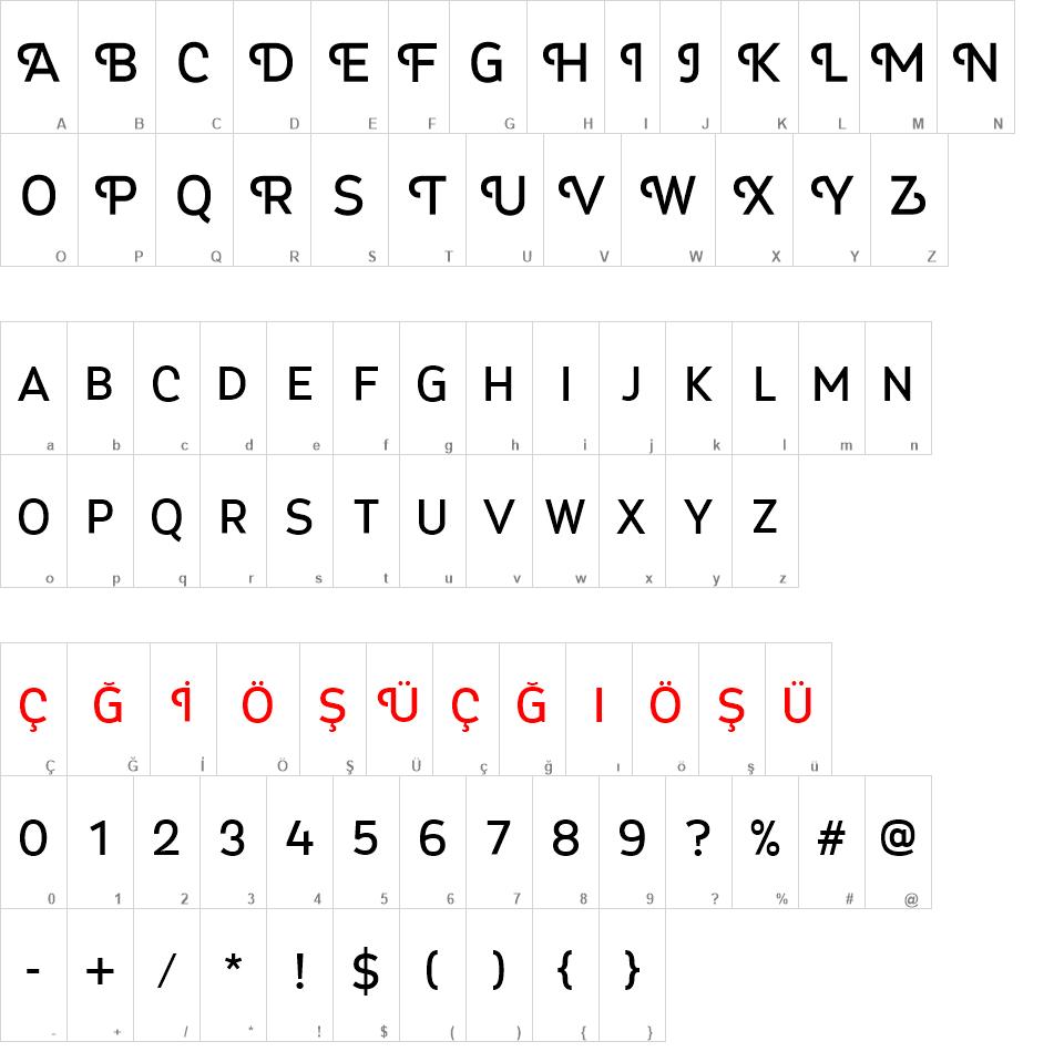 Myra 4F Caps Font font