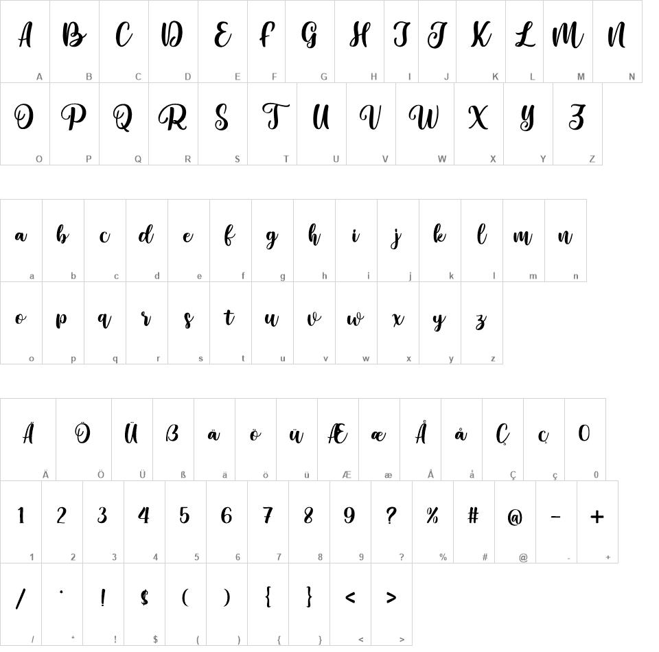 Mythias font