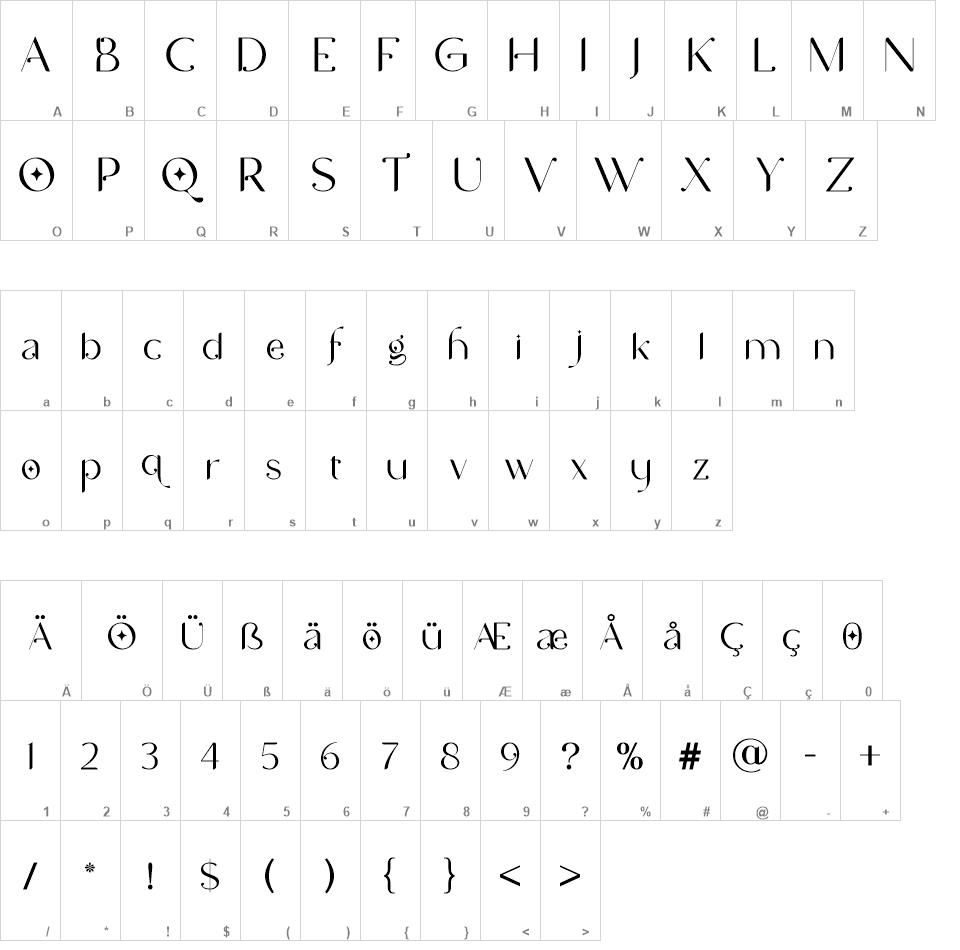 NCL Bahie Waonid font