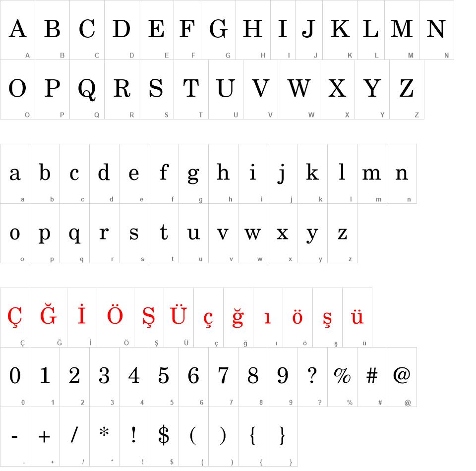 New Century Schoolbook font