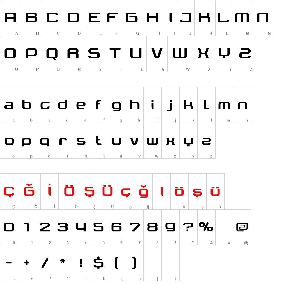 Netron font