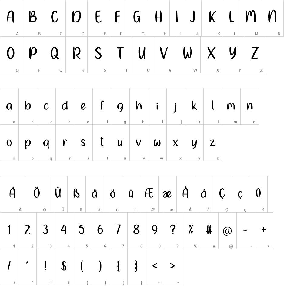 Ningst New Beginning font