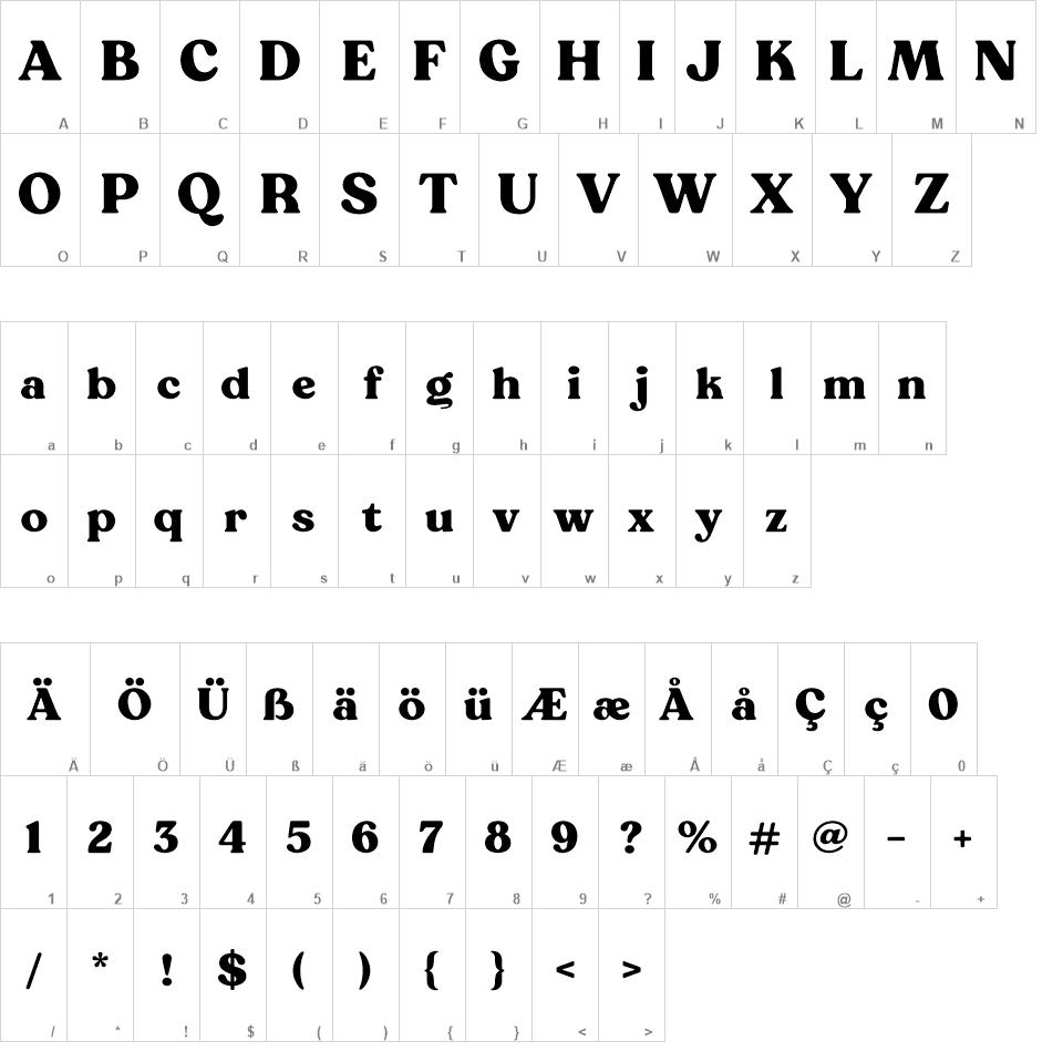 NT Wagner font