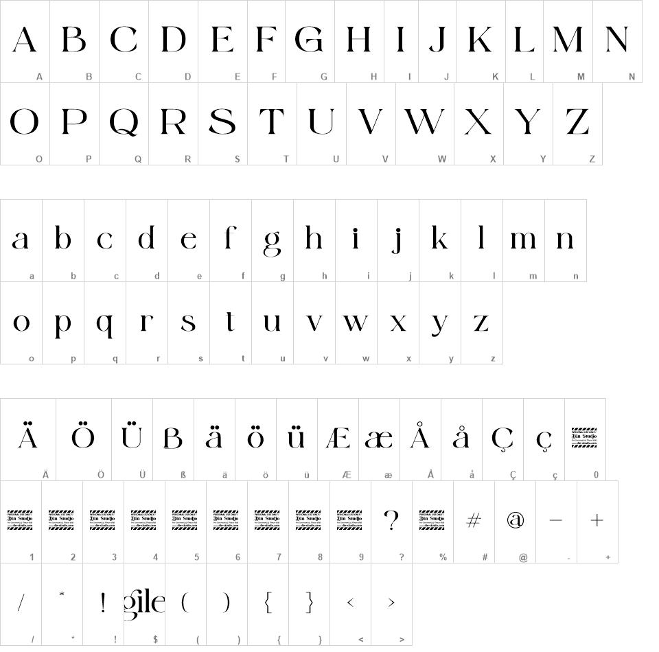 Ogilen font