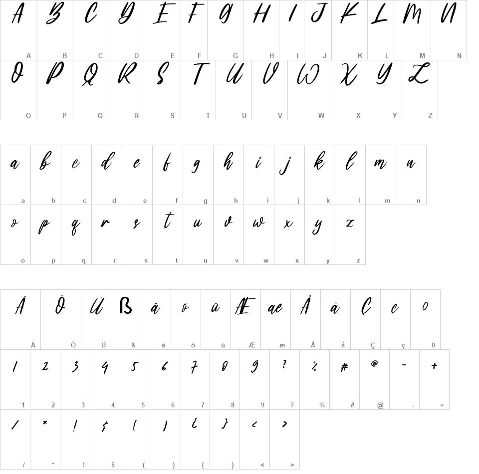 Oh Beauty font