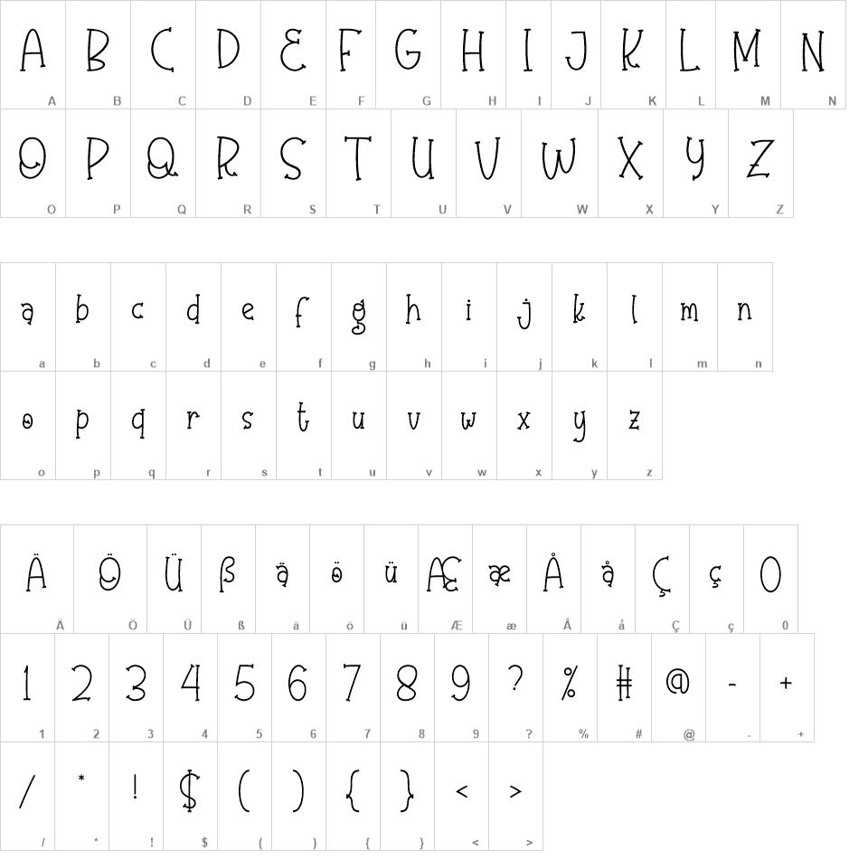 Olaugh font