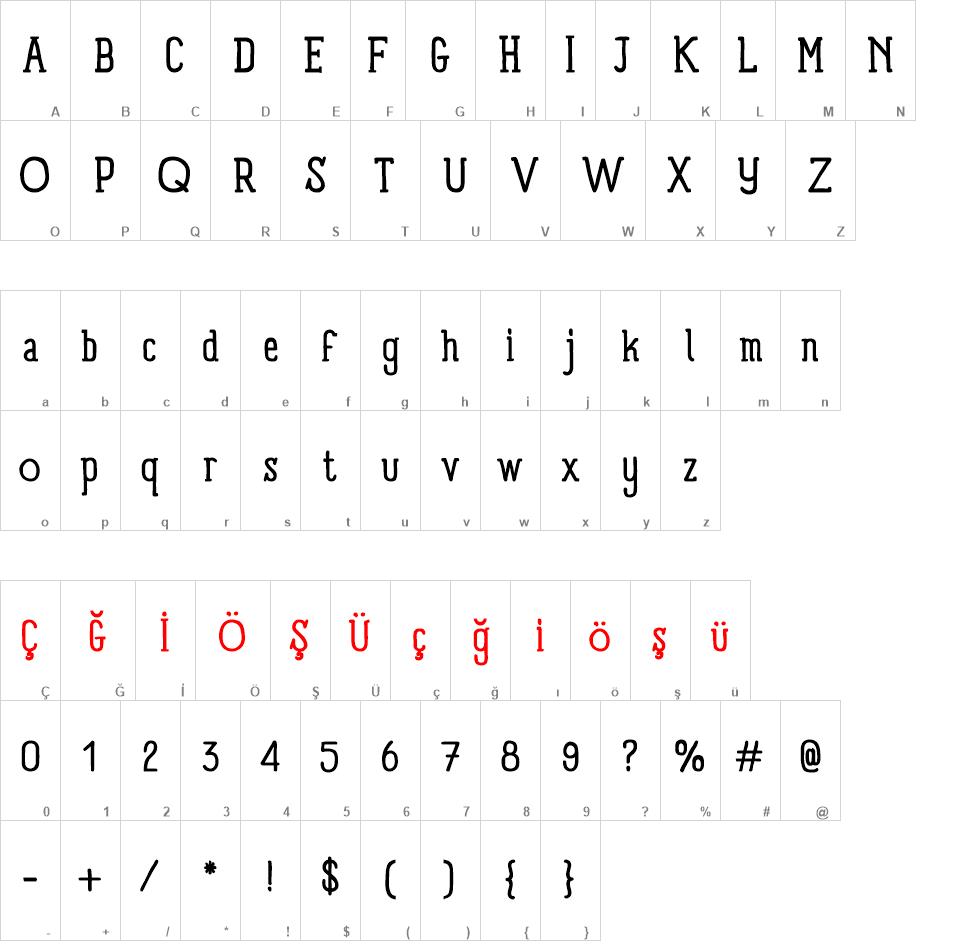 Panforte Serif Font Family font