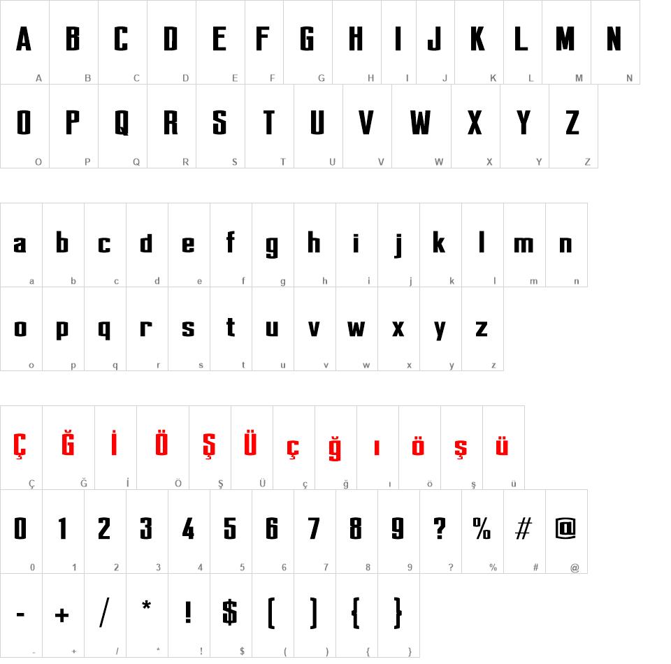 Perca font