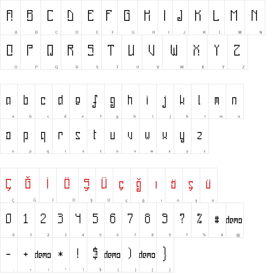 pixelanky font