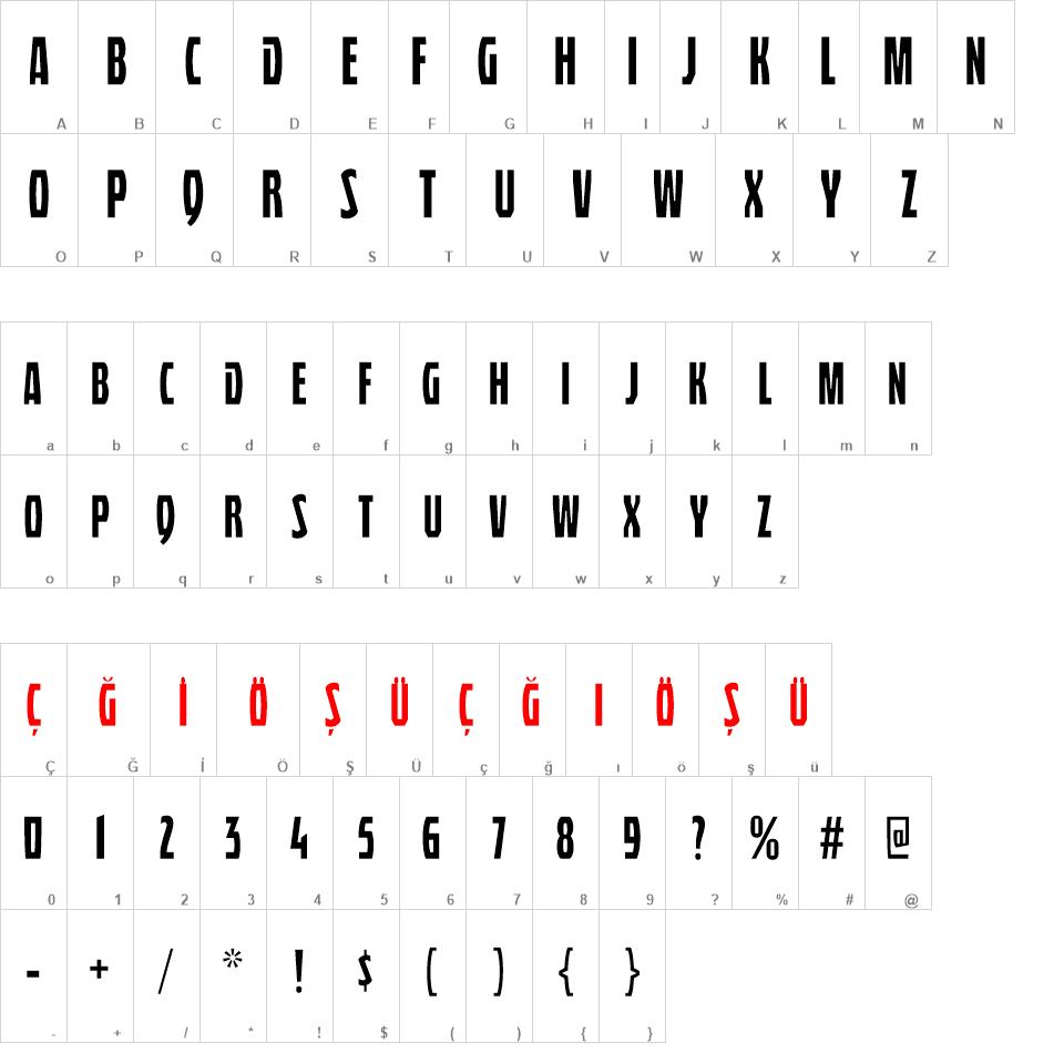 Quasix Titling font