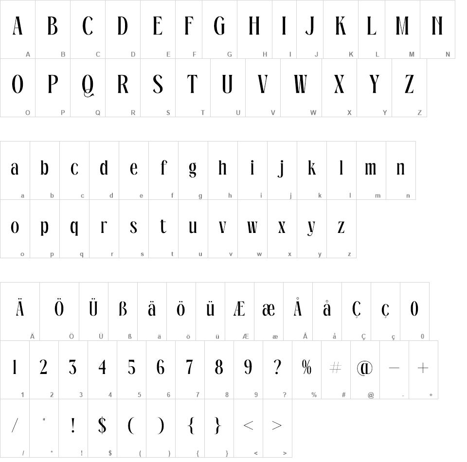 Radiance Beverage font