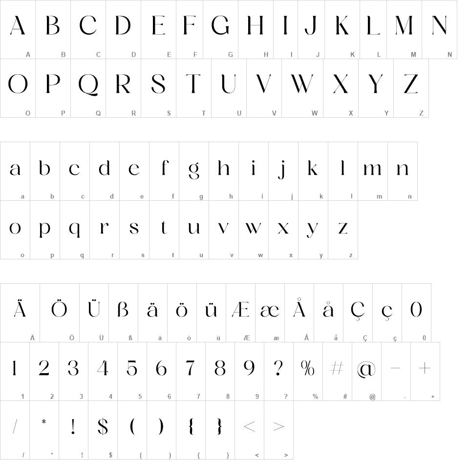 Ragasta font