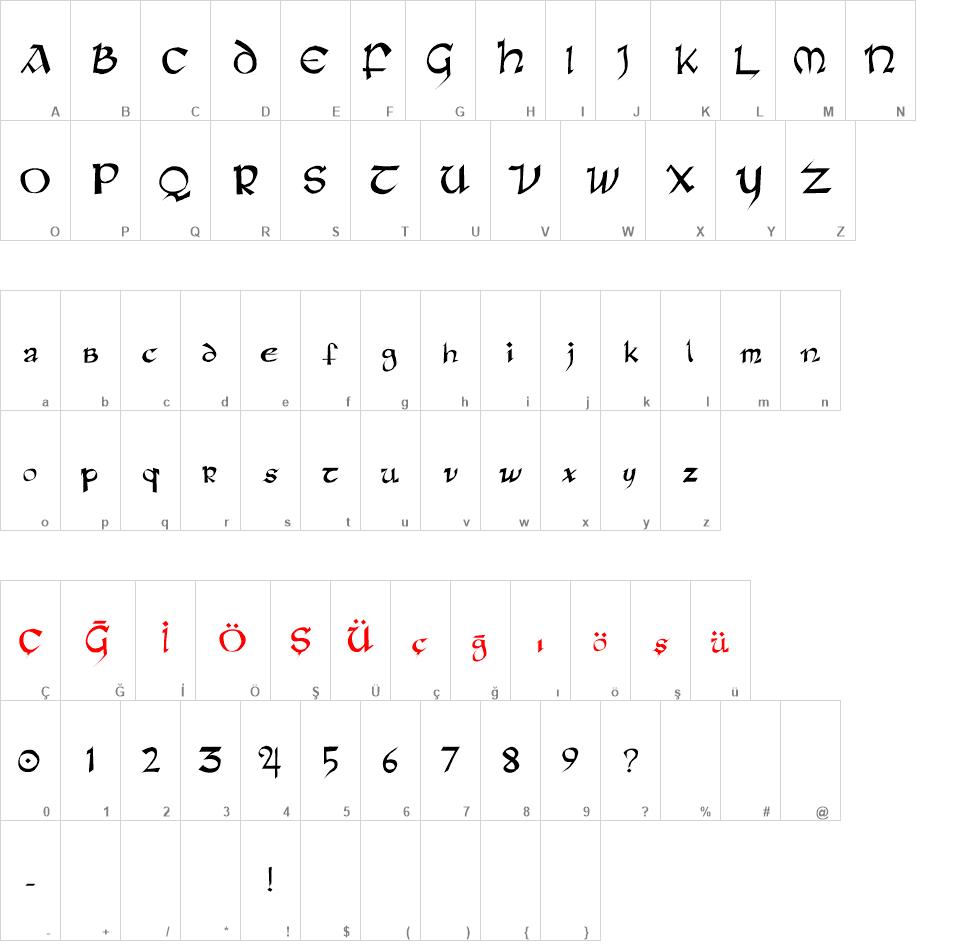 Rane Insular font