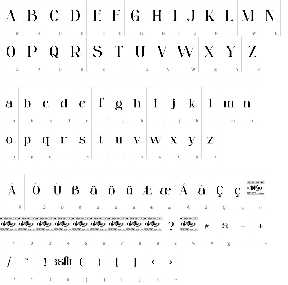 Rasfire font