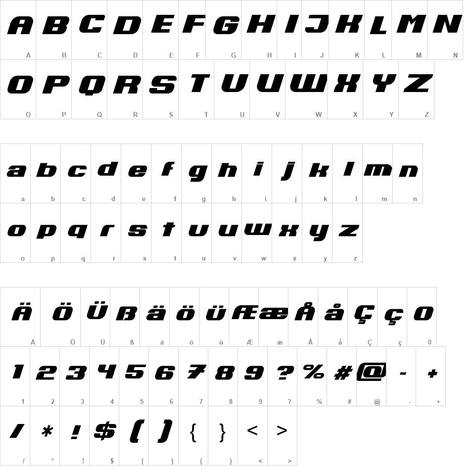 Rethinked font