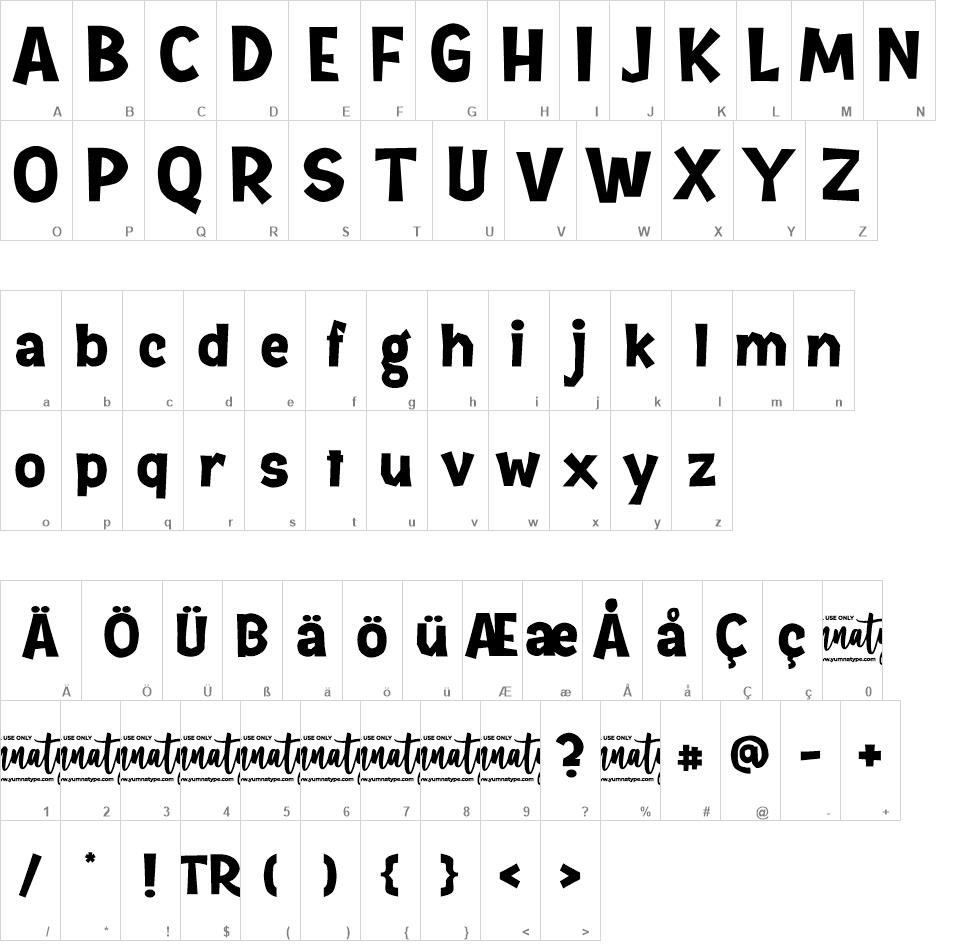 Retrim font