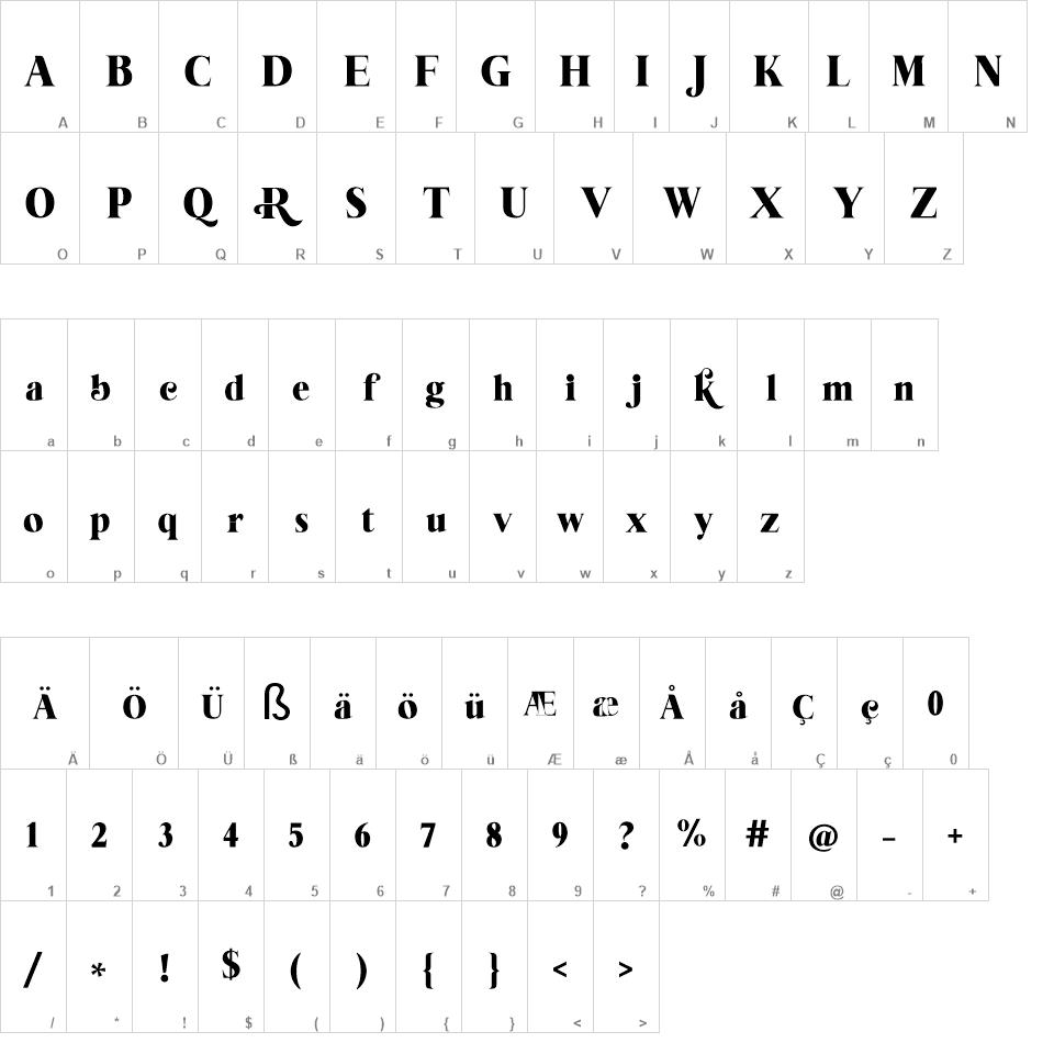 Rockabye font