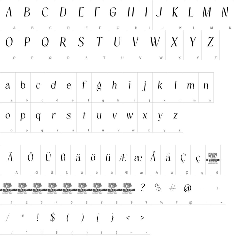 Rogsant Soft font