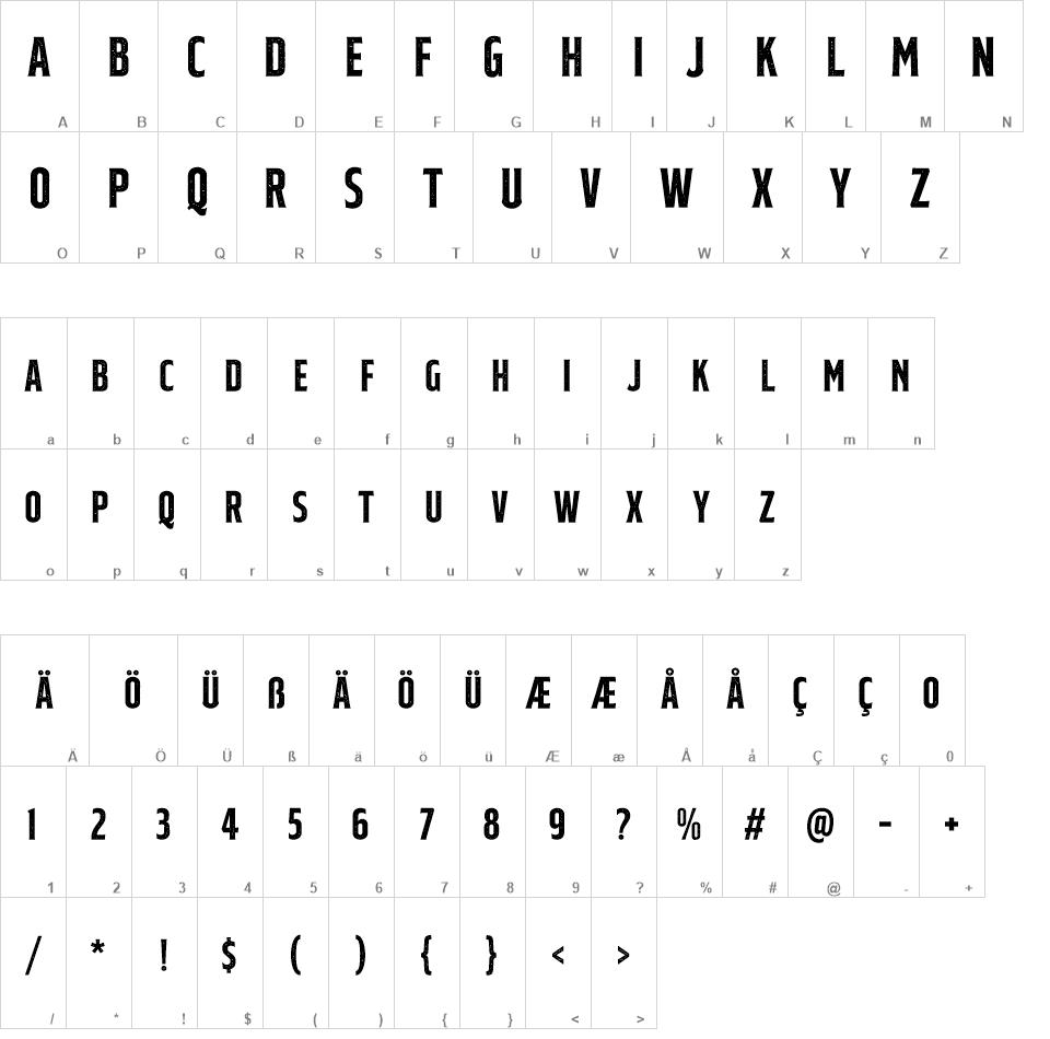 RTCO Flinton font