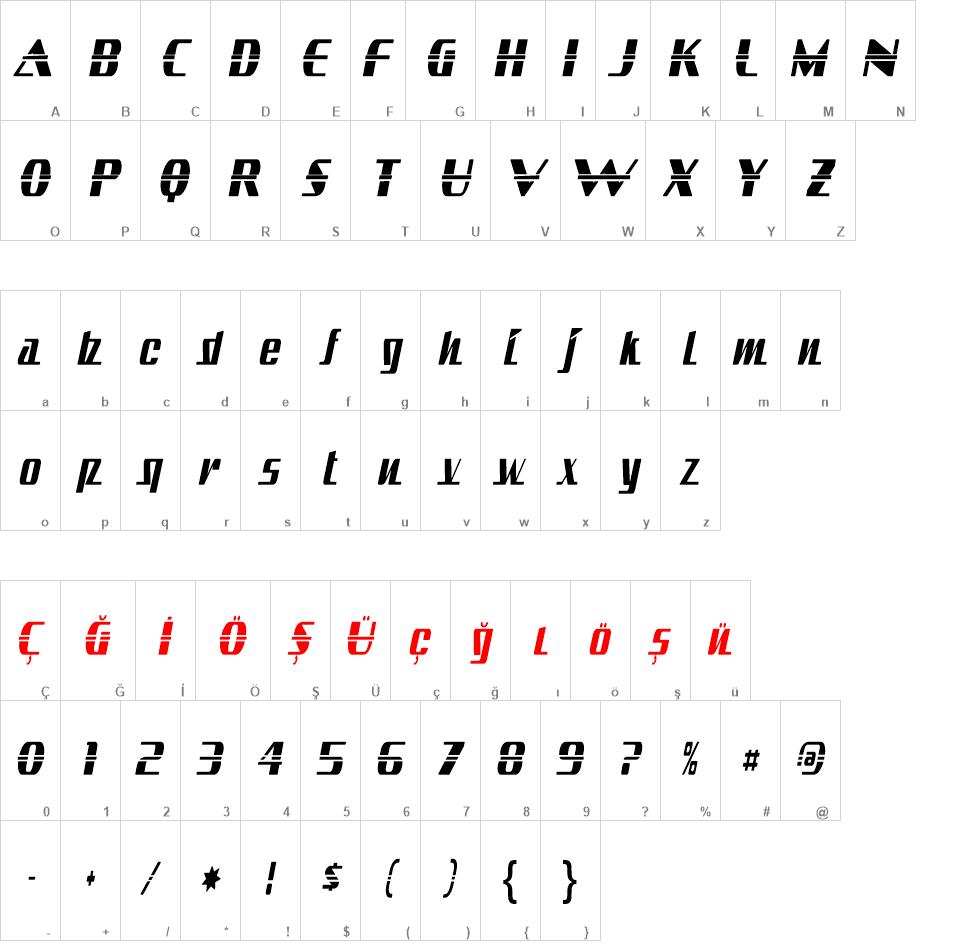 Sandoval font