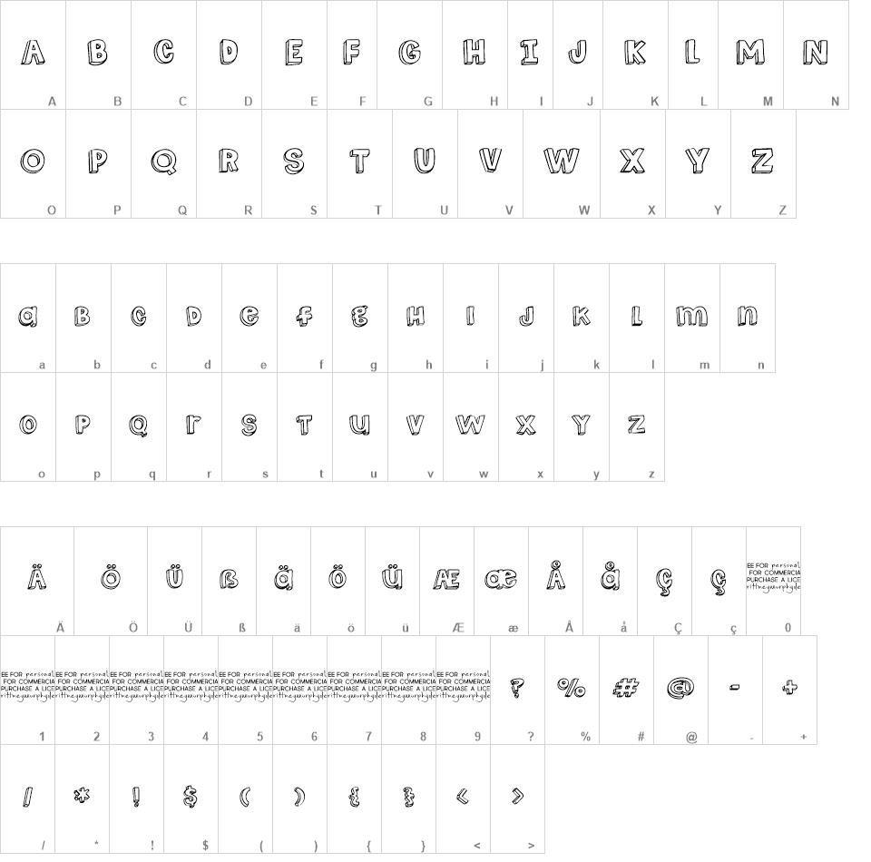 Shortbread Cookies font