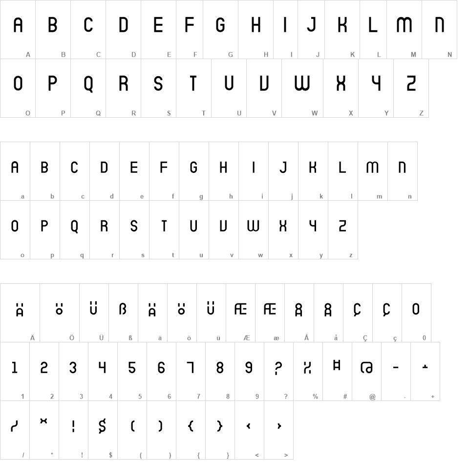 Sicret font