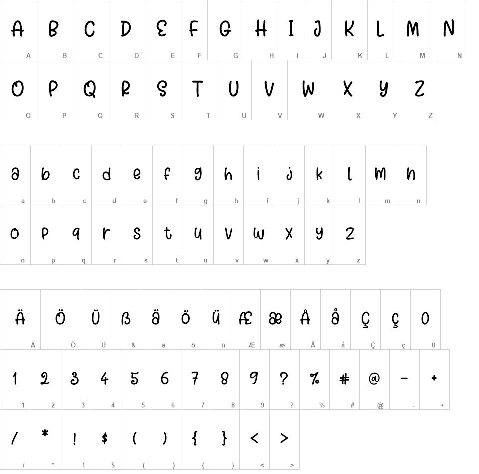 Star Rantam font