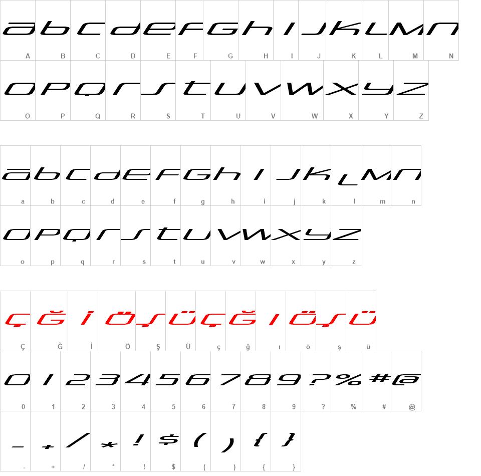 Stasmic font