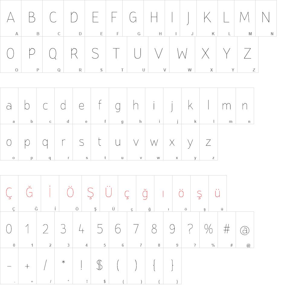 St Transmission 200 font