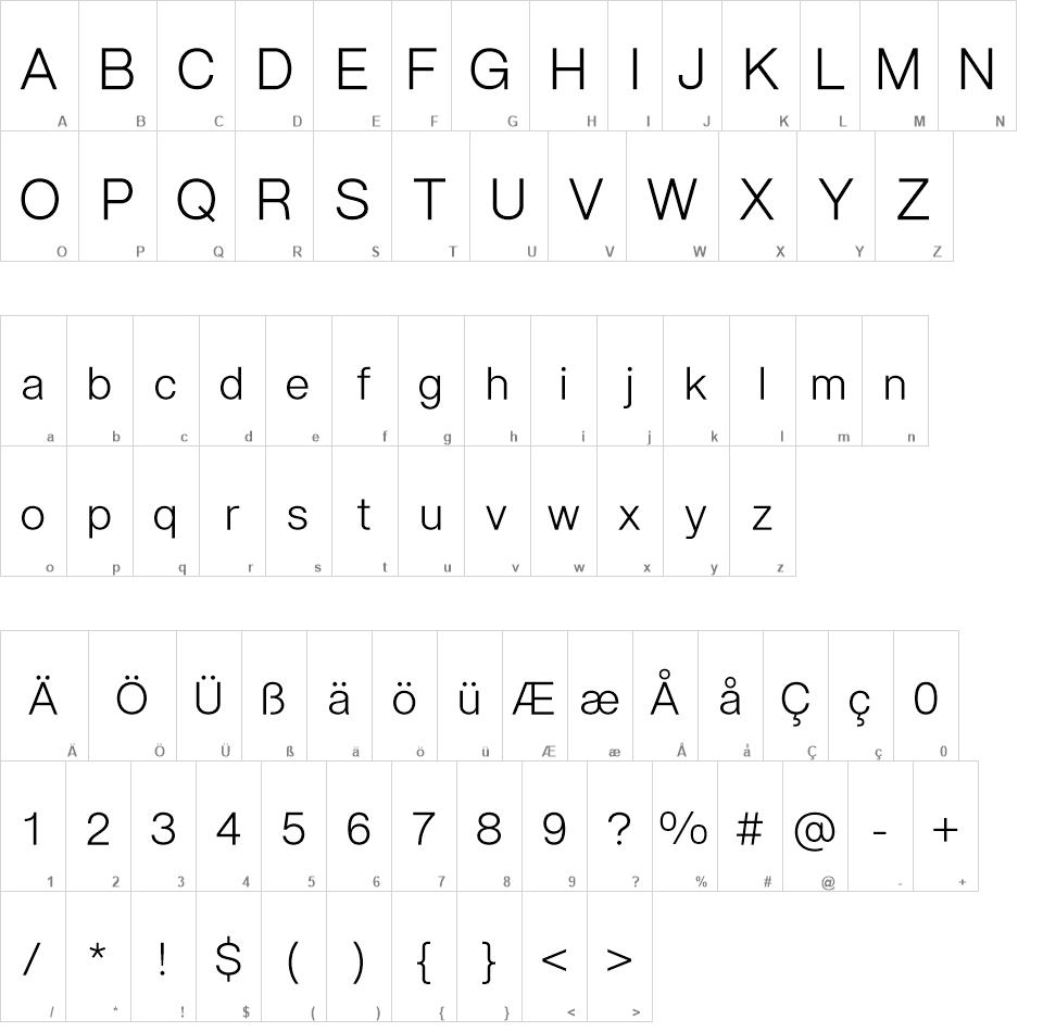 Sublima font