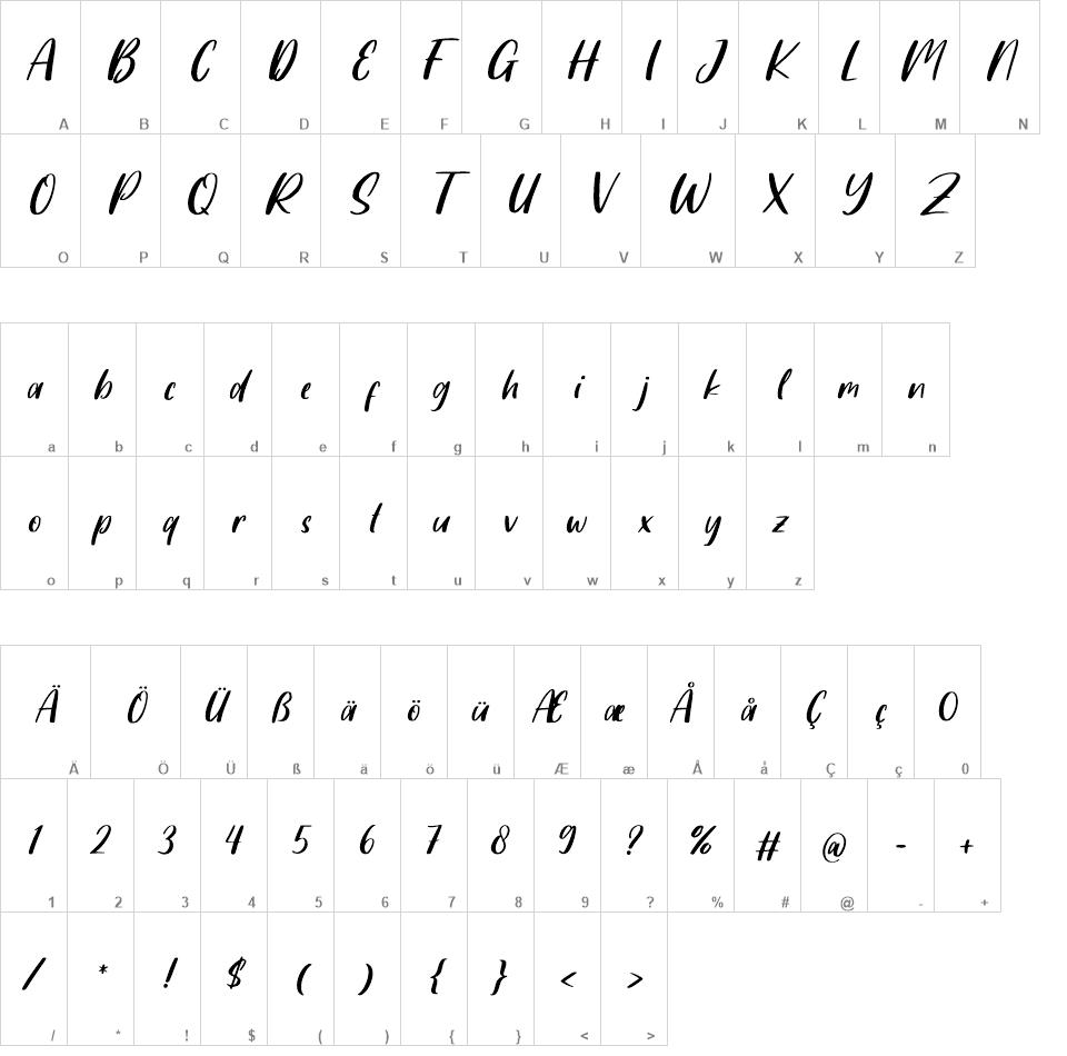 Summer Together font