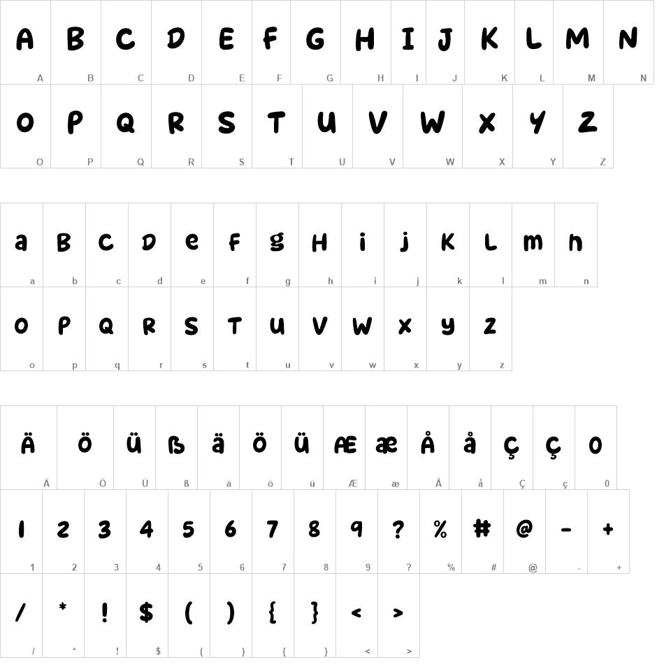 Super Starfish font