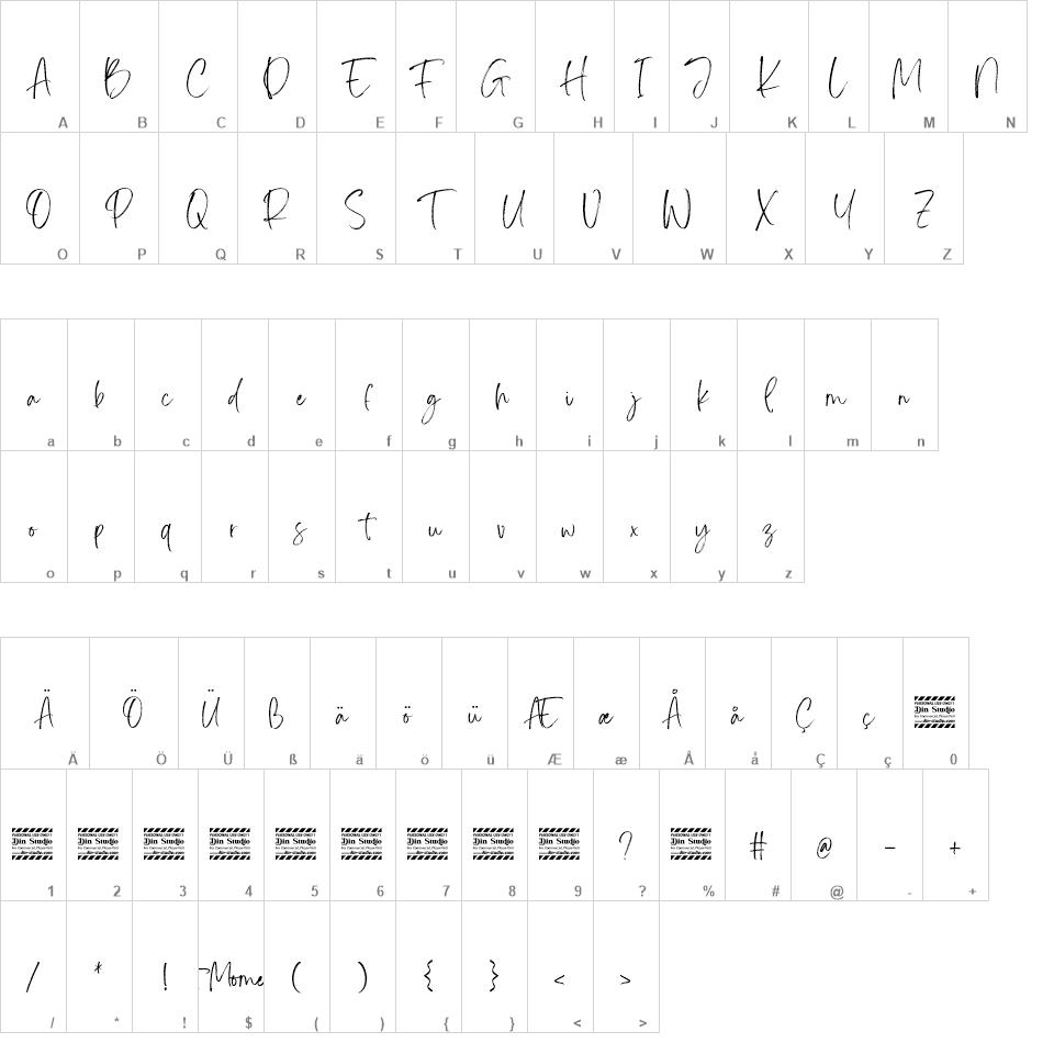 Sweet Moments font