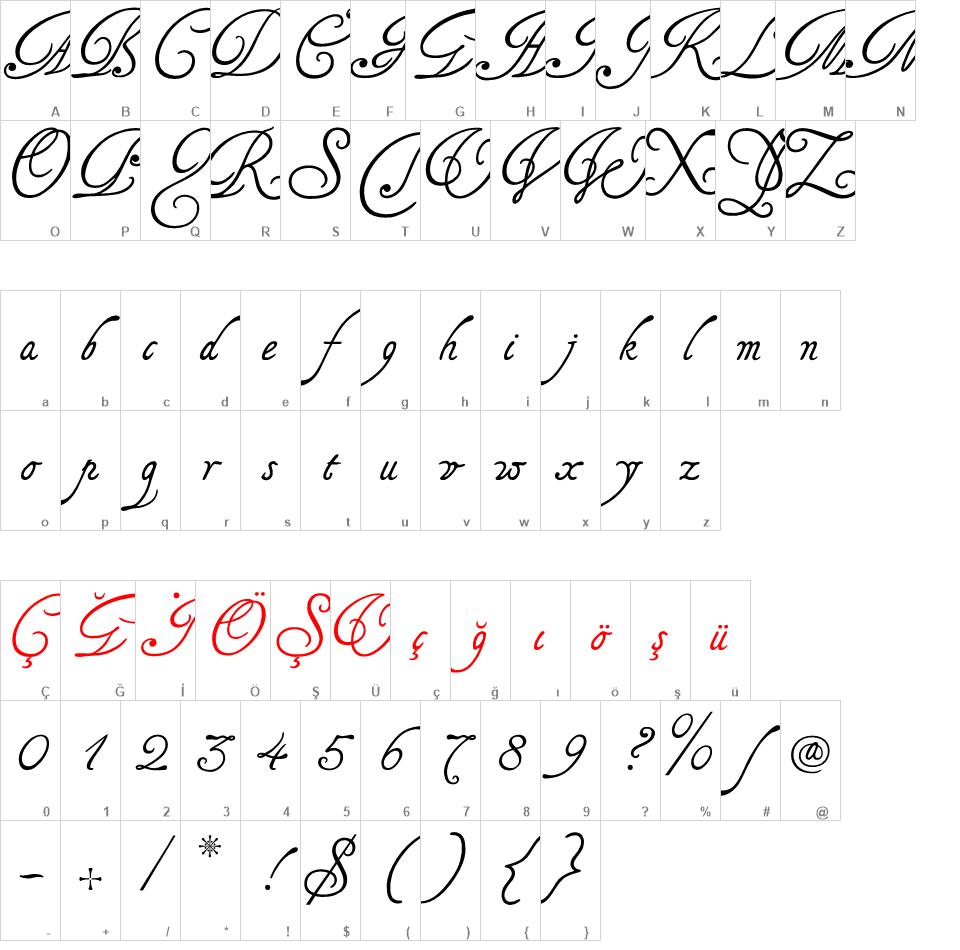 Tagetts font