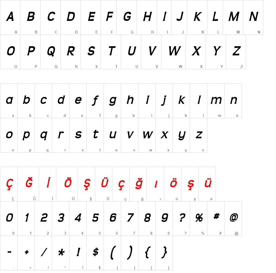 Teen font