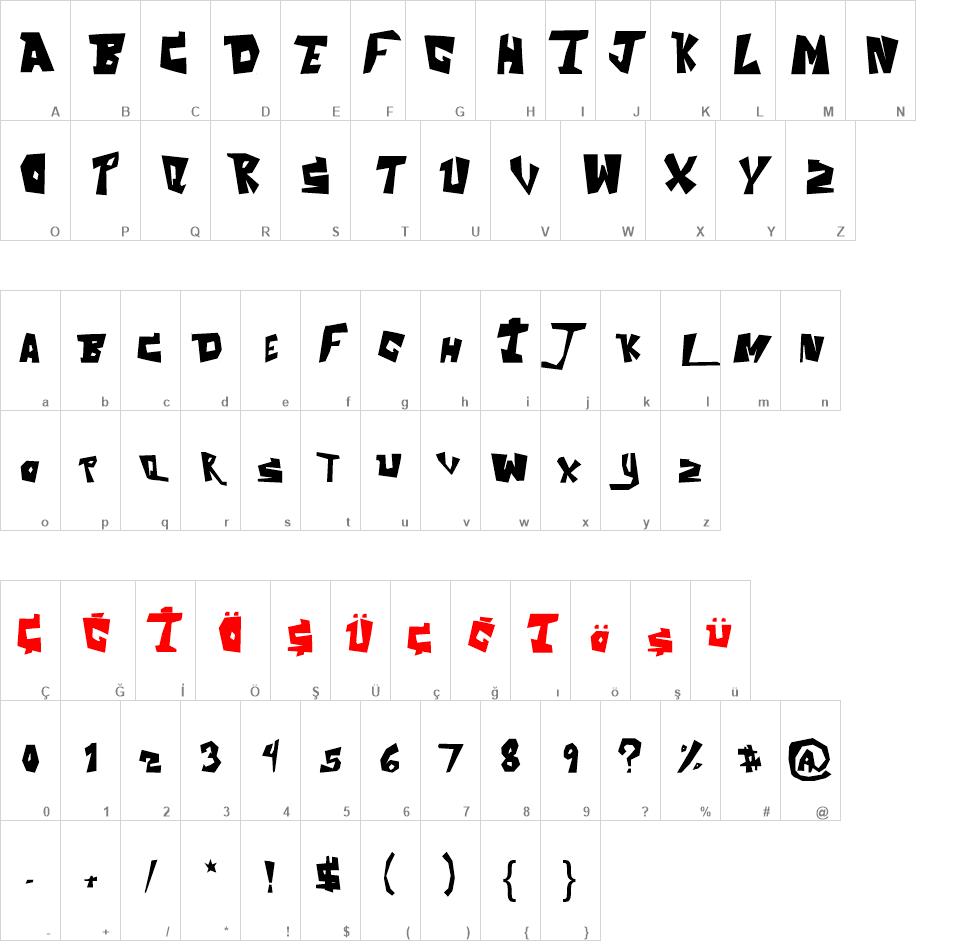 ThE Aquabats! font