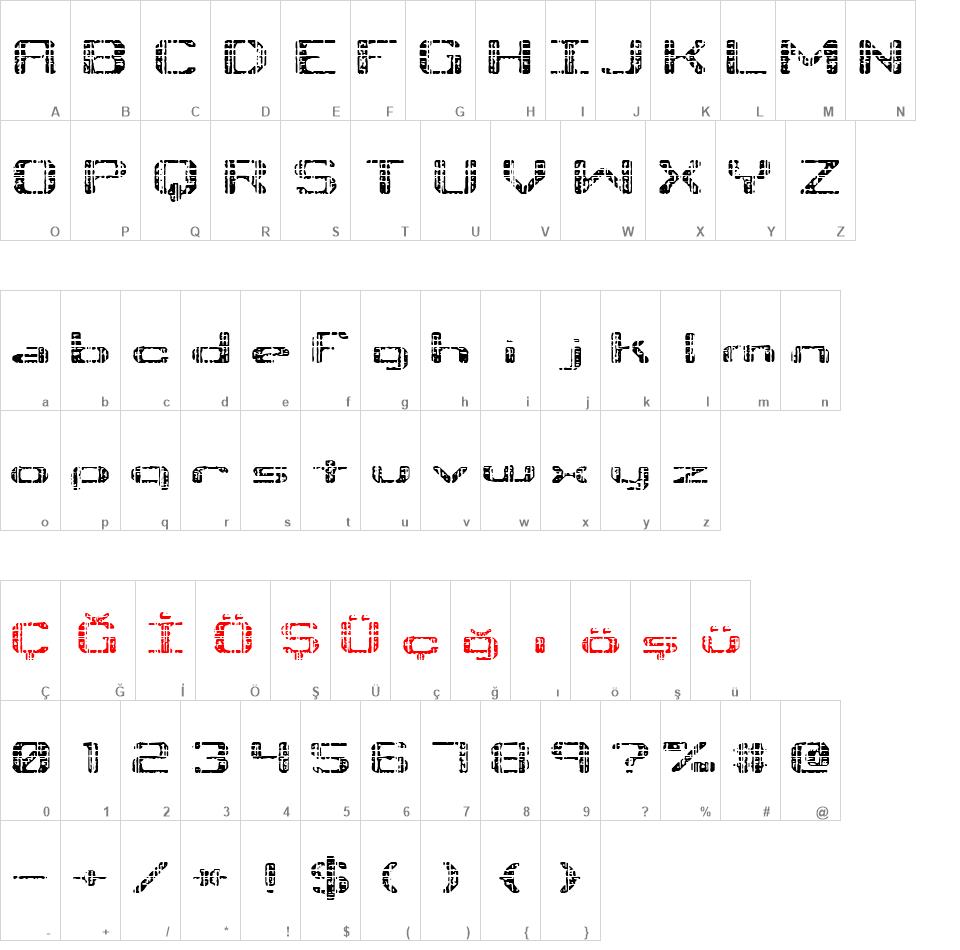 Tonik BRK font