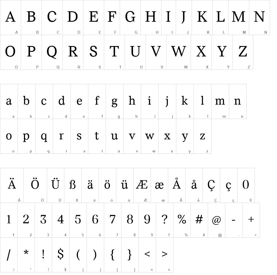 TT Livret Text font