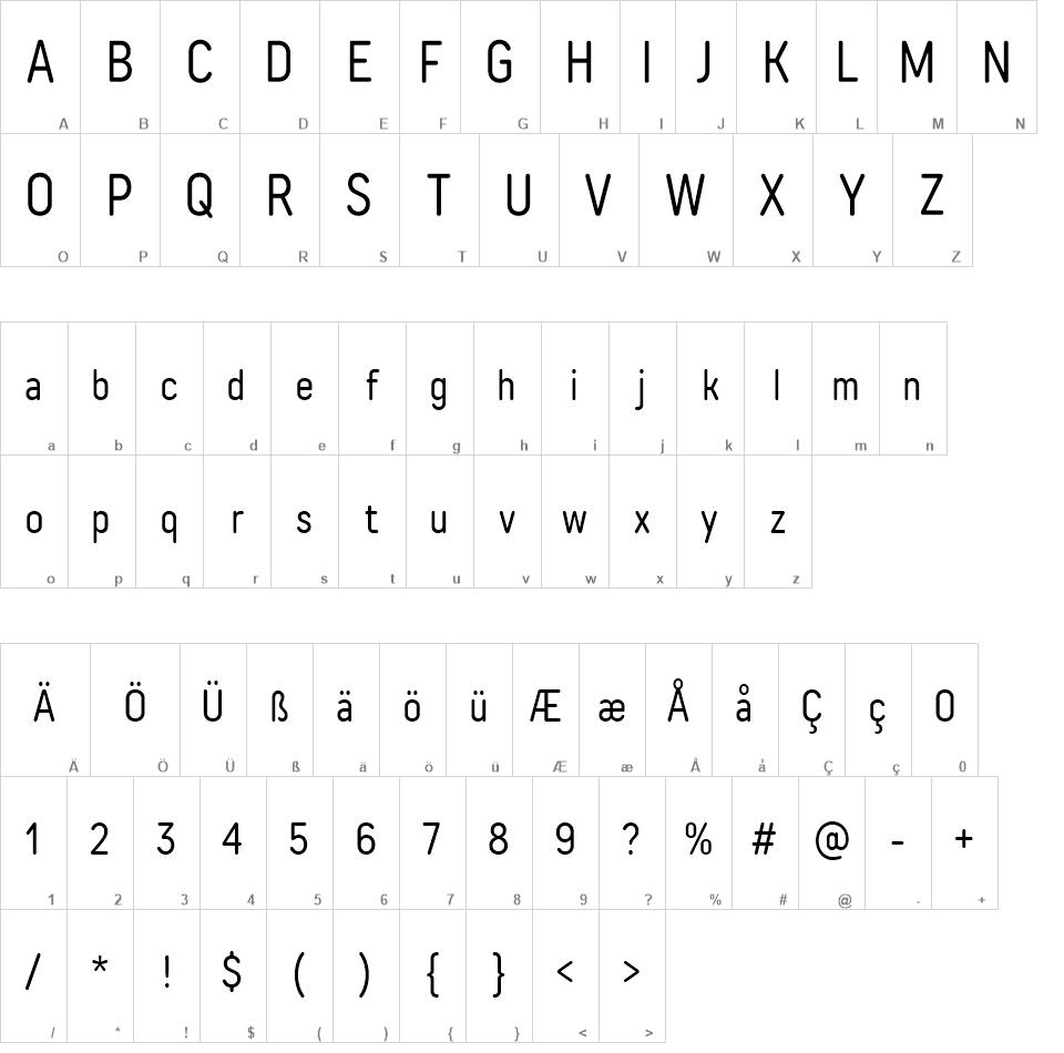 TT Rounds Neue font