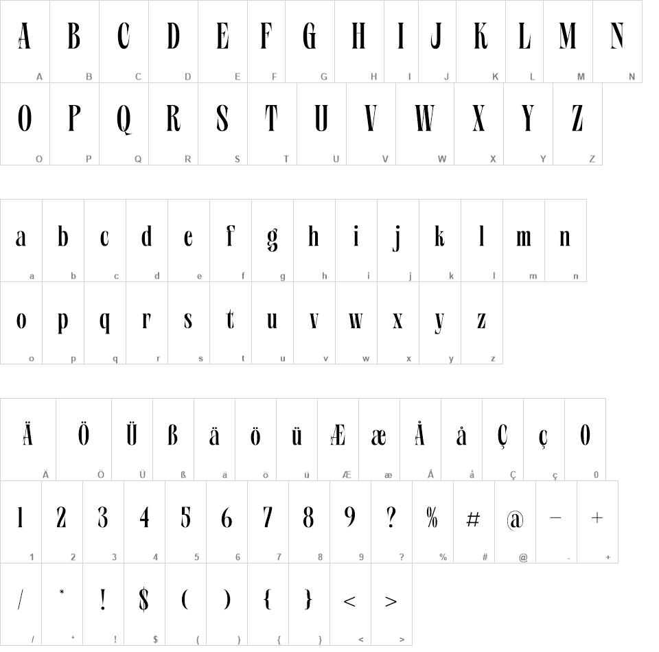 Wafterlic font